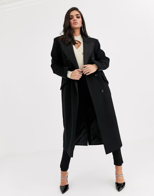 Asos sales maxi coat