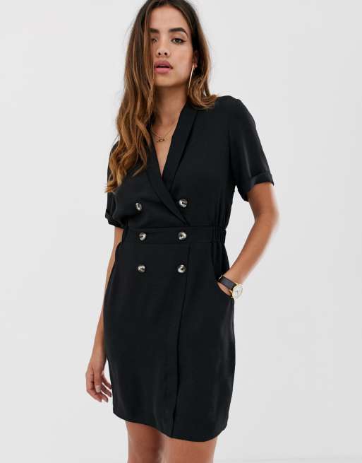 ASOS DESIGN tux mini dress | ASOS