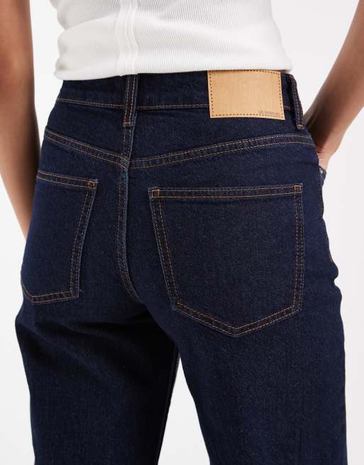 ASOS DESIGN – Tvättade, ankellånga jeans med raka ben och bekväm stretch, 5 av 5