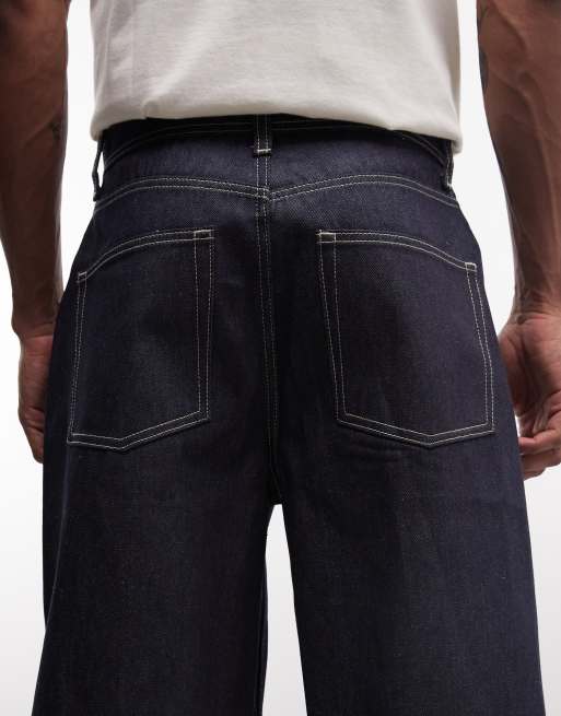 ASOS DESIGN – Tvättade, långa jeansshorts, 4 av 5