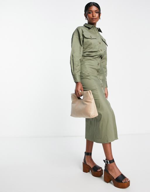 Cargo cheap shirt dress