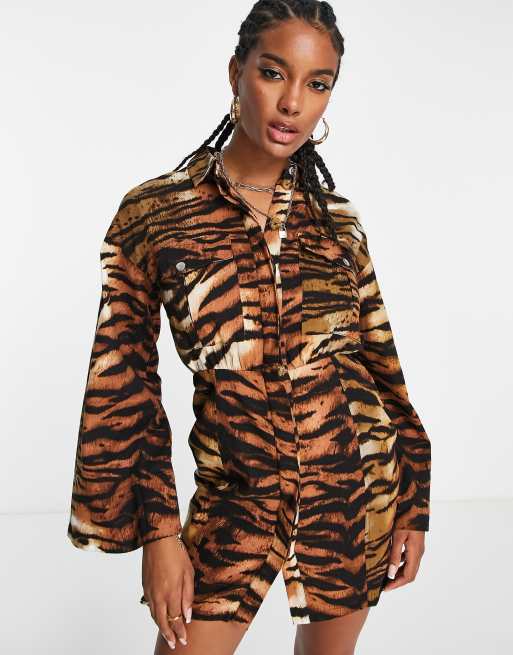 Asos tiger dress sale