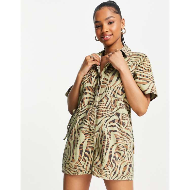 Asos safari dress online