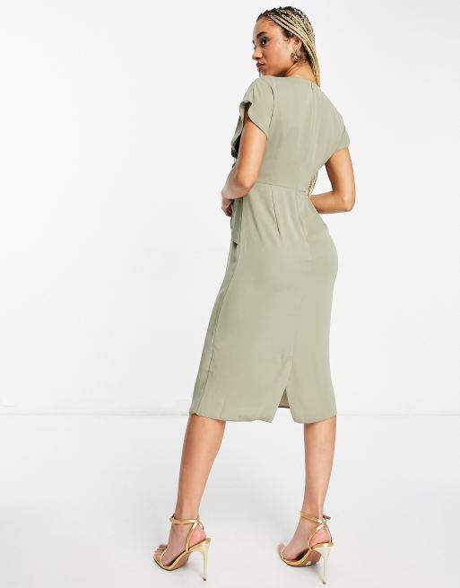 Asos midi jurk hot sale