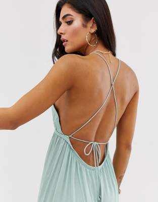 mint beach dress