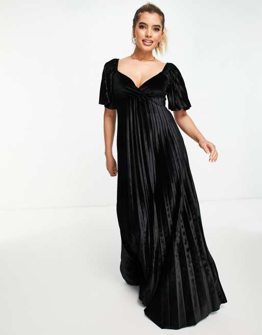 Long empire waist maxi dress sale