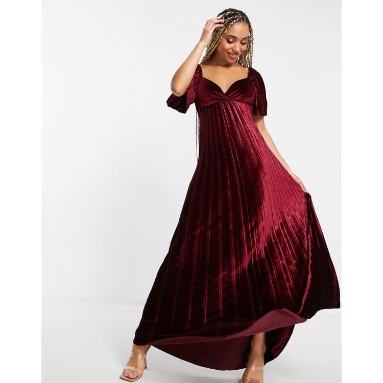 Empire line maxi outlet dress