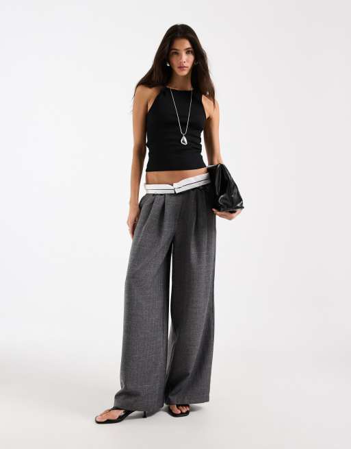 ASOS DESIGN twist detail scoop neck cami in black, 2 of 4