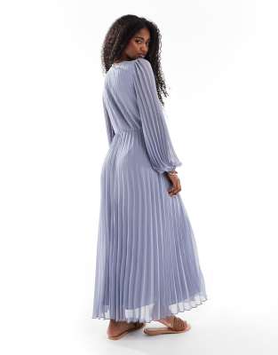 draped midi dress with sleeves One Sleeve Draped Midi Dress XS