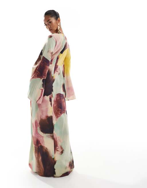 Asos multicolor dress clearance