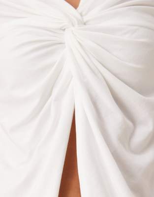Asos Design Twist Front T-shirt