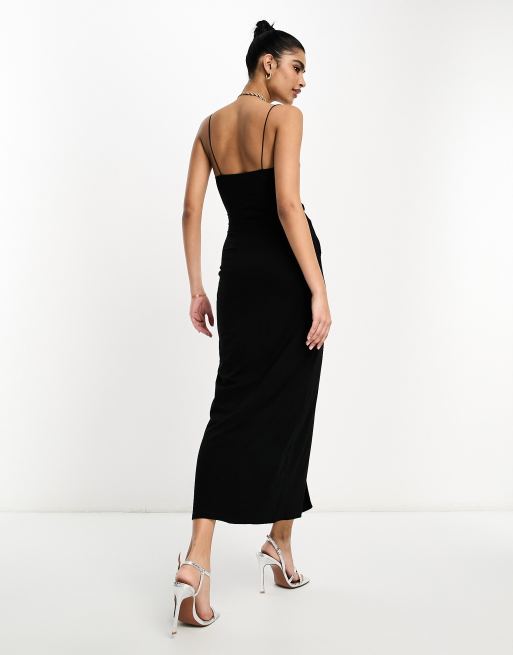 Asos shop black midi