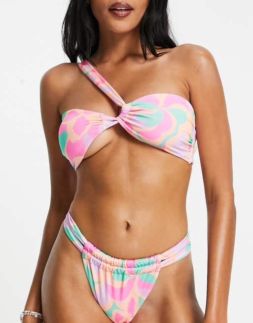 One shoulder bikini sales asos