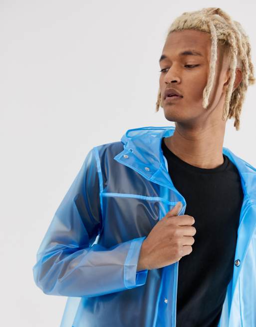 Transparent hotsell raincoat asos