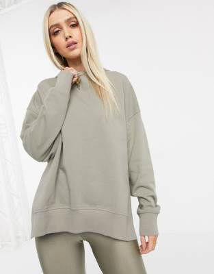 asos beige hoodie