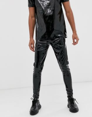 asos wet look jeans