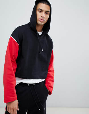 asos cropped hoodie