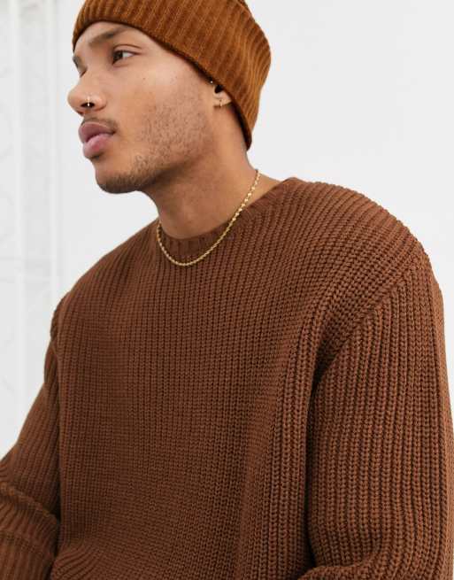 Tobacco colored outlet sweater