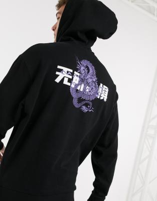 hoodie with dragon design