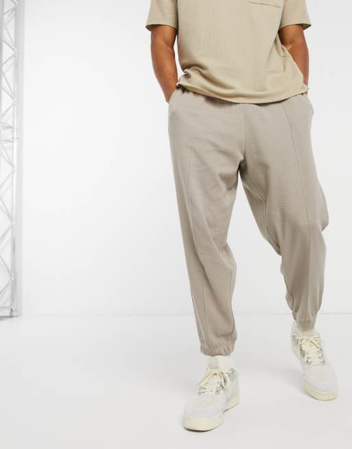men's waffle sweatpants
