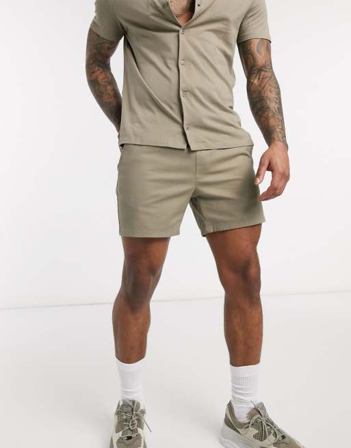 chino shorts slim