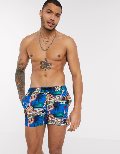 Two piece cheap swim shorts