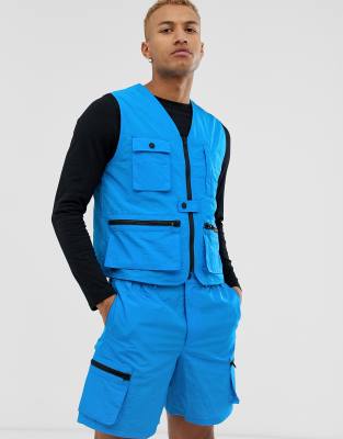 asos utility vest
