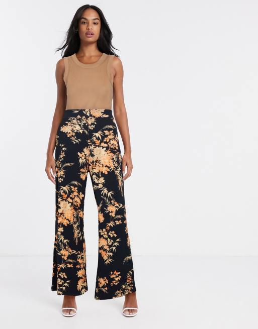 Asos floral outlet pants