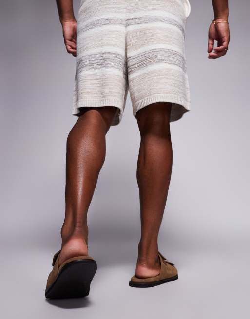 ASOS DESIGN two strap sandals in stone suede, 3 of 4