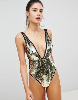 asos sequin swimsuit