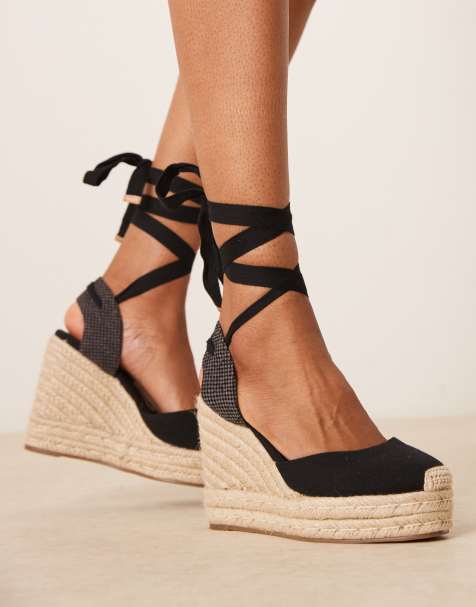 ASOS DESIGN - Tyra - Sleehakken met gesloten neus in zwart - view 1