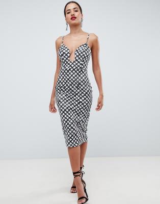 asos bodycon midi dress