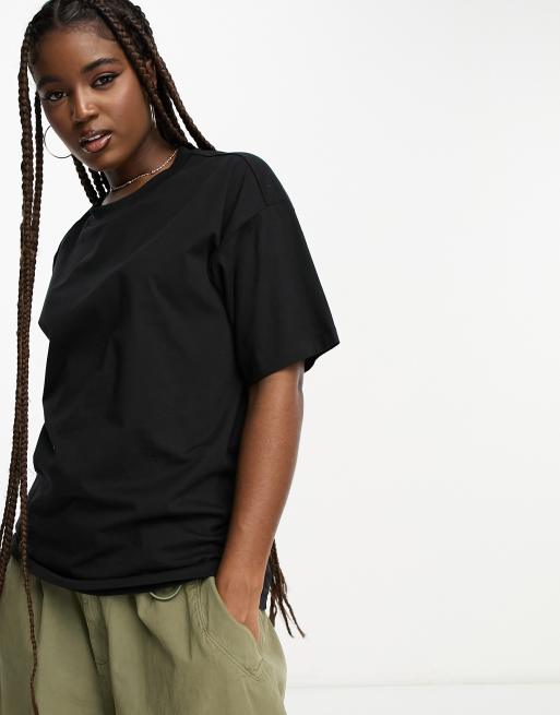 Oversized zwart t shirt hot sale