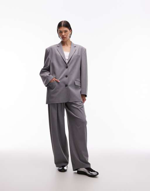 ASOS DESIGN - Ultimate - Blazer oversize - Gris chiné, 2 de 4