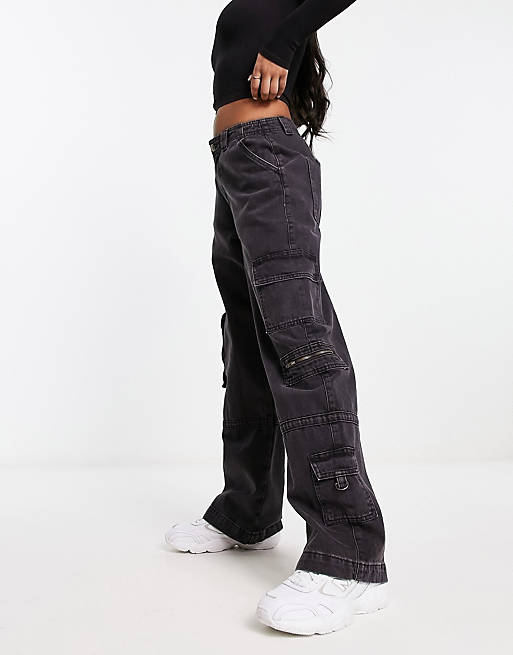 ASOS DESIGN ultimate cargo jeans in washed black | ASOS