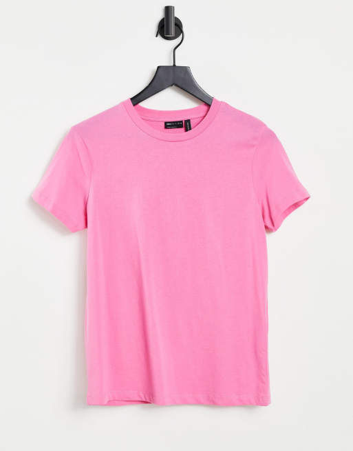 ASOS DESIGN ultimate cotton t-shirt with crew neck in pink