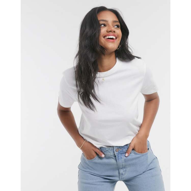 asos white t shirt women's