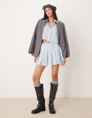 ASOS DESIGN ULTIMATE CROP CO-ORD SHIRT