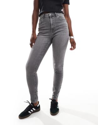 ASOS DESIGN - Ultimate - Eng geschnittene Jeans in Grau