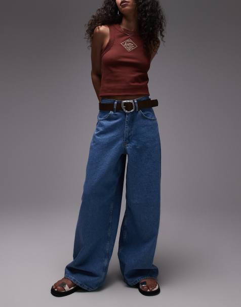 ASOS DESIGN - Ultimate - Flared jeans met wijde pijpen in middenblauw - view 1