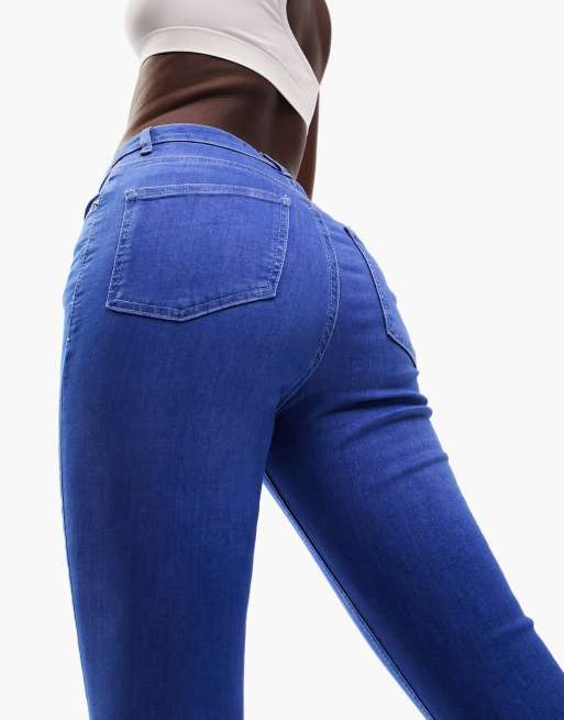 ASOS DESIGN - Ultimate - Jeans skinny blu acceso, 5 di 5
