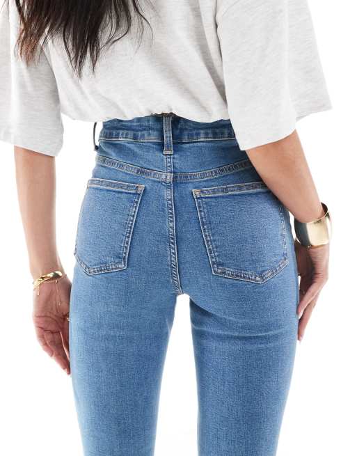 ASOS DESIGN - Ultimate - Jeans skinny blu medio, 4 di 5