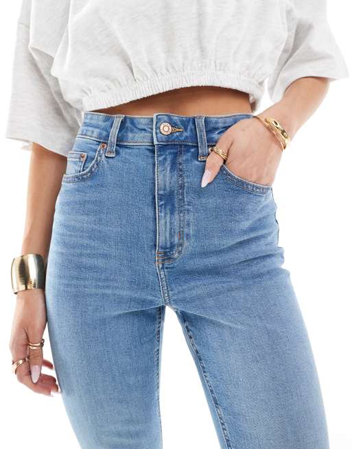 ASOS DESIGN - Ultimate - Jeans skinny blu medio, 5 di 5