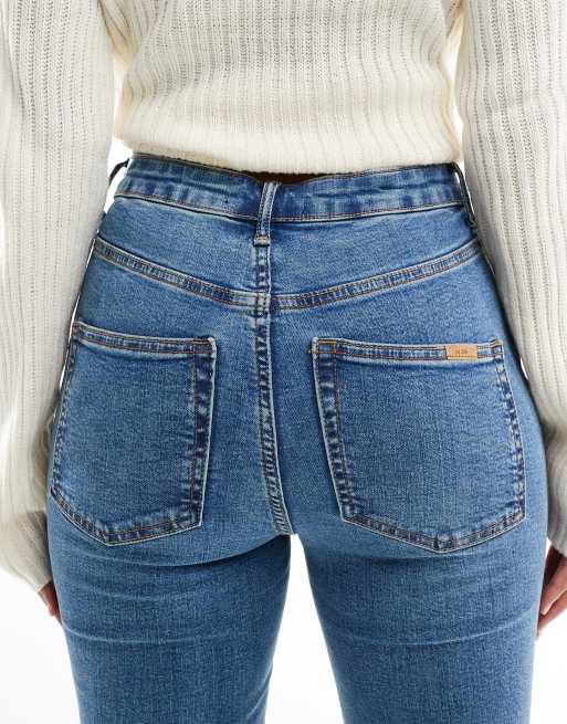 ASOS DESIGN - Ultimate - Jeans skinny blu medio, 5 di 5