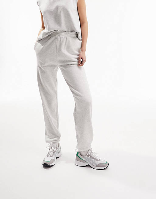 ASOS DESIGN ultimate jogger co-ord in ice marl