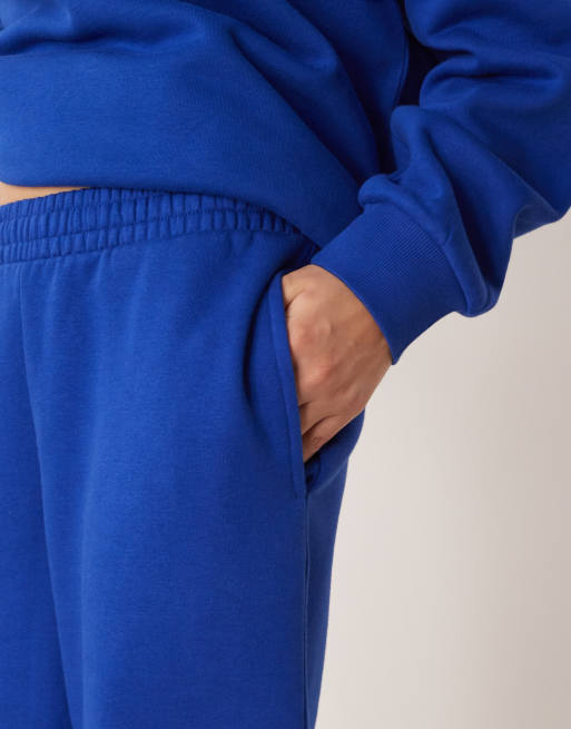 ASOS DESIGN - Ultimate - Joggingbroek met aansluitende boorden in diepblauw, 2 van 5