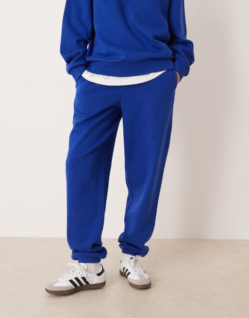 ASOS DESIGN - Ultimate - Joggingbroek met aansluitende boorden in diepblauw, 4 van 5