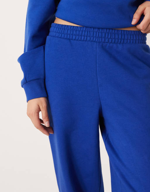 ASOS DESIGN - Ultimate - Joggingbroek met aansluitende boorden in diepblauw, 5 van 5