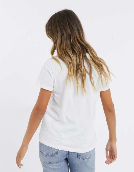 ASOS DESIGN - Ultimate - Katoenen T-shirt met ronde hals in wit - WHITE, 2 van 4