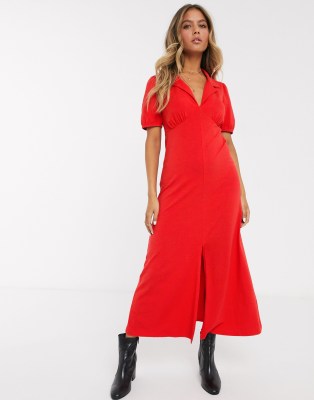 womens midi tea dress